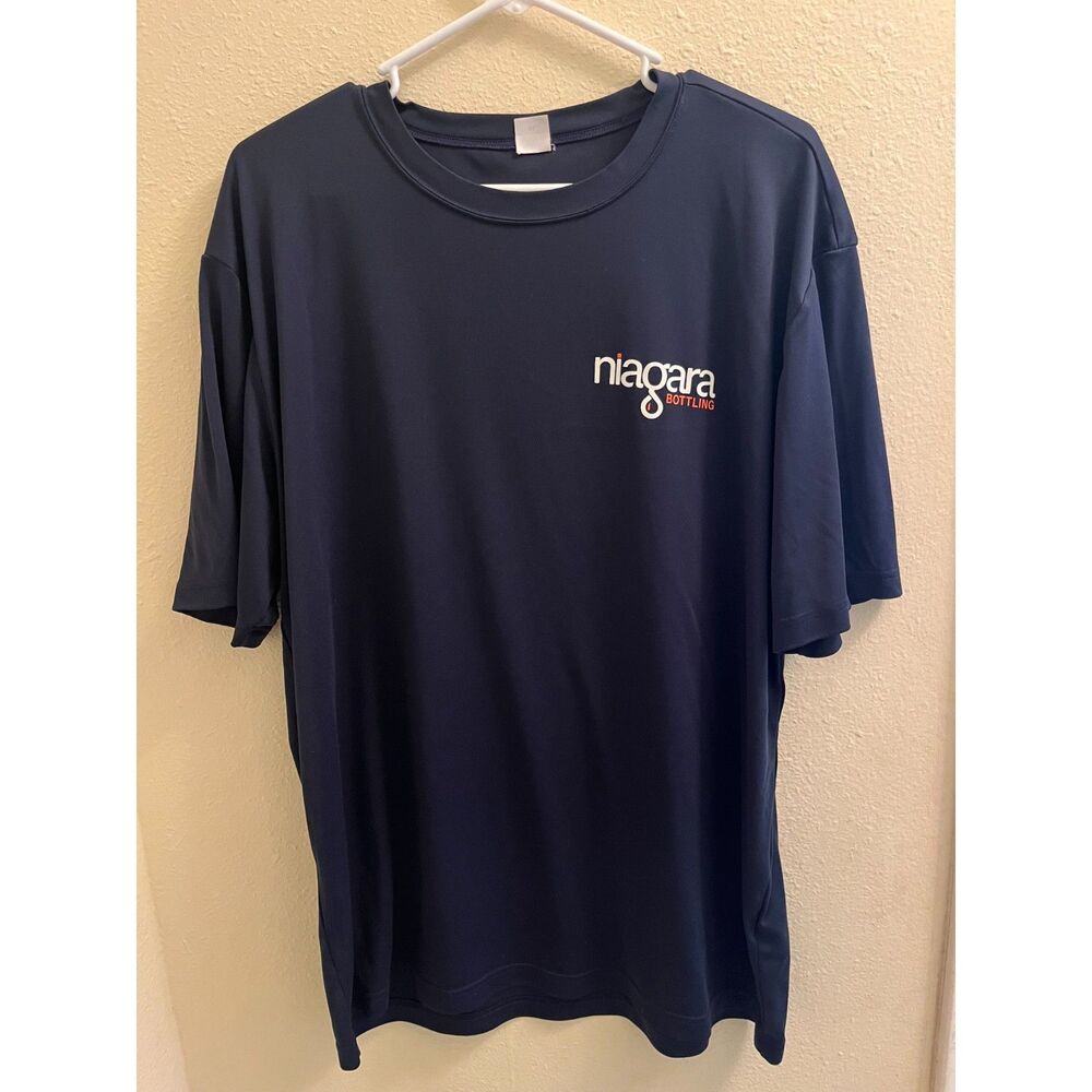Niagara Bottling Safety First XL Shirt Unisex Adult TShirt Work Uniform Company